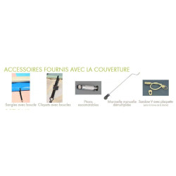 Bâche à barres Sécu Basic - Sur mesure