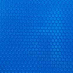 Bâche à bulles Eco+ 10 x 5 m - 400 microns - bordée 2 côtés- bleue