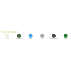 Bâche à barres piscine hors sol Coverwood - Sur mesure