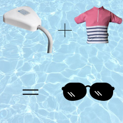 Pack Aqualarm + Tee-shirt anti-noyade + Lunettes de soleil
